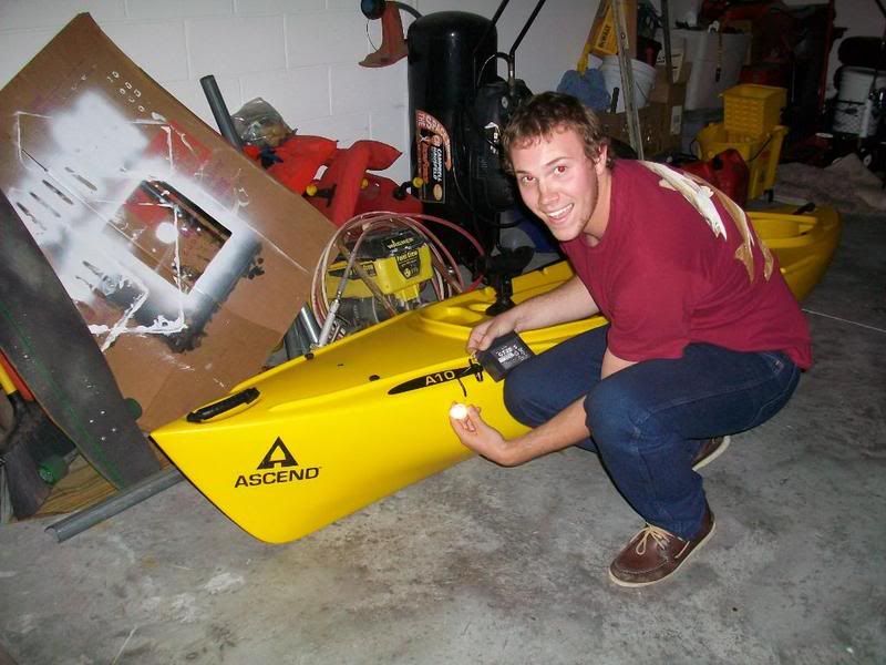 Budget Fishing Kayak Build Up Ascend A10 Base Model. Dedicated To